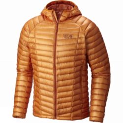 Mountain Hardwear Men's Ghost Whisperer Hooded Down Jacket Orange Copper